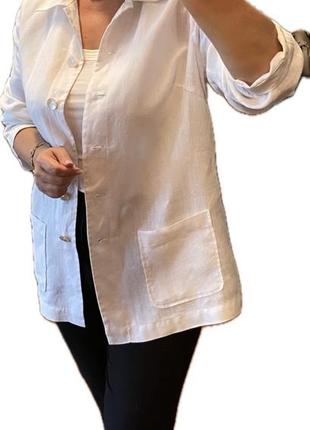 Продаж пиджак - рубашка немецкого бренда olsen,100% лен.