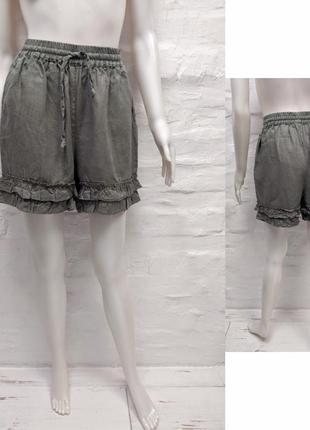 Bypias 100% linen оригинальные шорты из льна