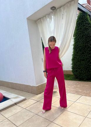 Легкий брючный костюм ali