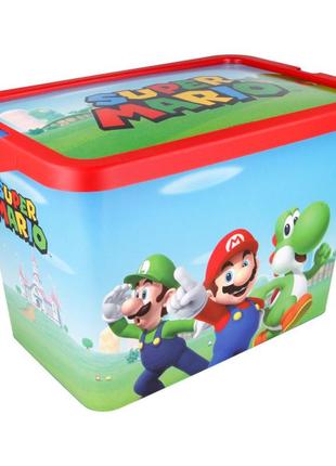 Коробка для іграшок stor super mario 7 l (stor-09594)1 фото