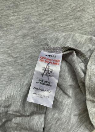 Футболка matalan 4 роки нова для дівчинки бавовна 2