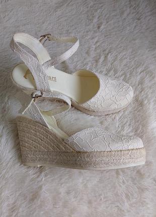 Босоніжки на платформі, paseart espadrilles, еспадрільї