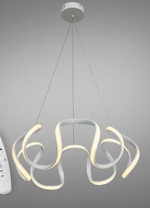 Люстра подвесная 517 dlight 3color с пультом 90вт белый (02006)