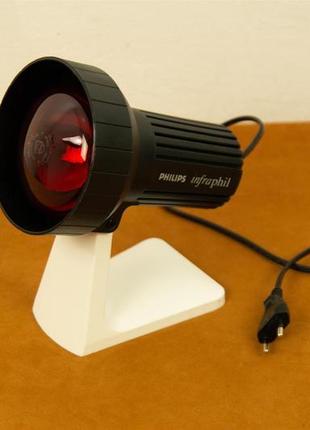 Інфрачервона, лампа, philips, infraphil, 100w