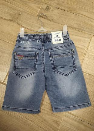 Джинсовые шорты для мальчика. венгрия. 128-146р.