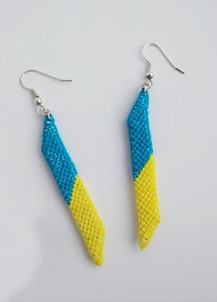Вышитые серьги ′ukrainianstyle′