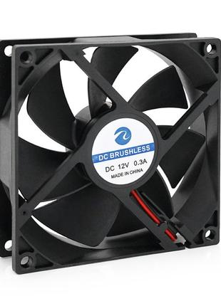 Кулер корпусних merlion 9025 dc sleeve fan 2pin- 92 * 92 * 25мм, 1300об / хв