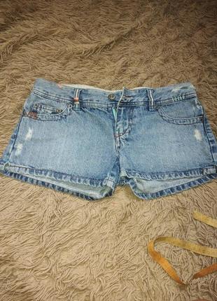 Джинсові шорти, розмір xs-s