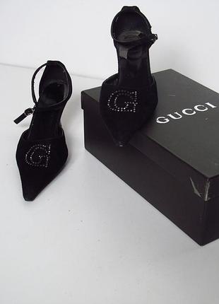 Туфли замшевые gucci оригинал 💣💥
