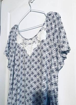 Футболка блуза с принтом бренда george3 фото