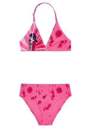 Купальник: топ и трусики леди баг miraculous