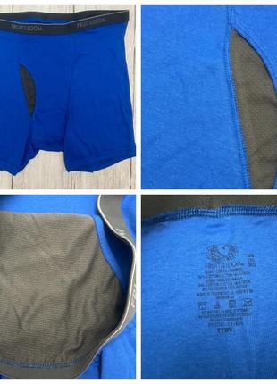 Чоловічі подовжені труси боксери fruit of the loom® signature cool zone fly7 фото