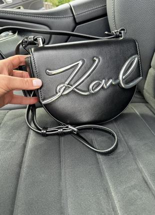Сумка-седло karl lagerfeld