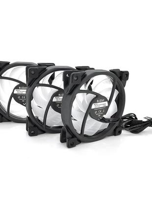 Система охолодження універсальна pccooler 5vrgb halo, 3-pin, rpm 1800±10%, box