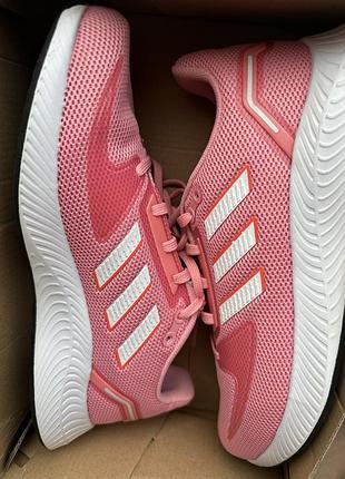 Жіночі кросівки для бігу adidas runfalcon 2.0 fz1327 рожеві (4064036718731)