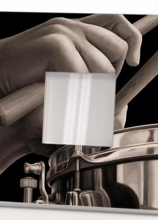 Декоративное зеркало "музыкальные инструменты. барабаны" декор для спальни для...