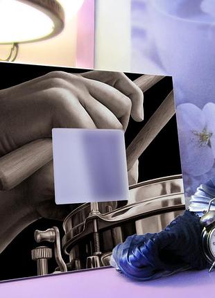 Декоративное зеркало "музыкальные инструменты. барабаны" декор для спальни для...