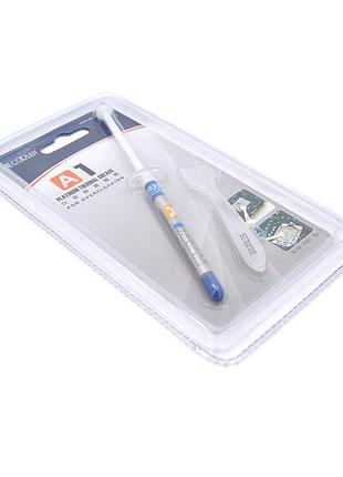 Паста термопровідна pccooler a1 2g, шприц, grey,> 7.5,0w / m-k, <0.006 ° c-in² / w, -50 ° ≈180 °, в'язкість