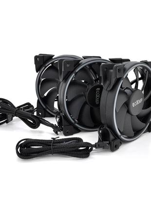 Система охолодження універсальна pccooler frgb corona, 3-pin, rpm 1800±10%, box