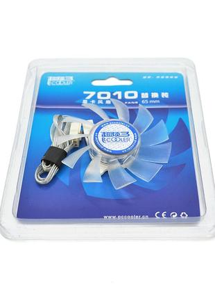 Кулер для відеокарти pccooler 7010 №2 для ati/nvidia 3-pin, rpm 3200±10%, box