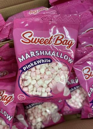 Sweet bag mini mallows (pink&white) 140г marshmallow