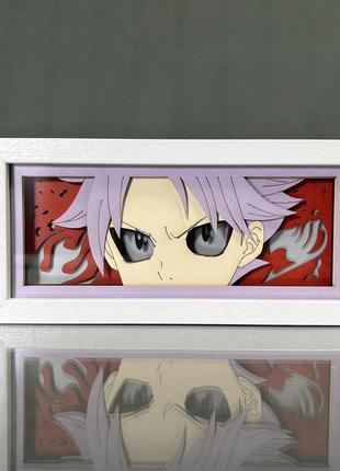 Багатошаровий нічник лампа аніме нацу драгніл світильник fairy tail хвіст феї фейрі...