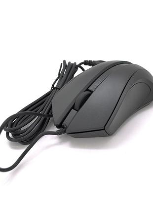 Миша провідна fantech t533, 3 кнопки, 1200 dpi, 1,8 м, win7/8/10 mac os, black, color box (138*56*192) 0.23