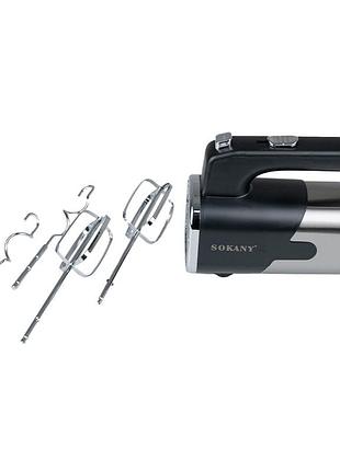 Міксер ручний sokany sk-6621 hand mixer 800w міксер блендер