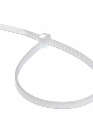 Стяжки нейлон apro 3,0х80mm білі (100 шт) висока якість, діапазон робочих температур: від -45с до +80с q350