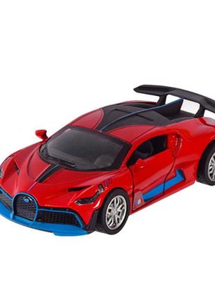 Автомодель автопром bugatti divo червоний (ap74152/2)