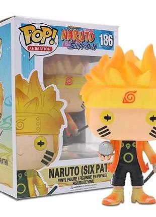 Наруто фігурка funko pop naruto shippuden наруто six path дитяча ігрова фігурка №186 10см