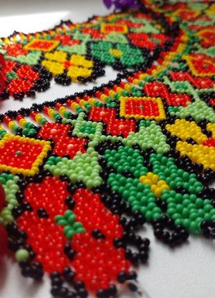 Силка, ожерелье из бисера