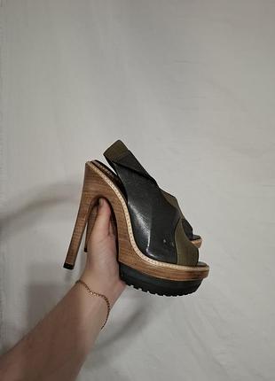 Кожаные босоножки kg by kurt geiger