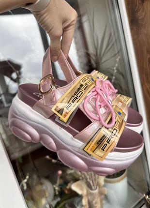 Босоніжки спорт шик легкі на платформі, жіночі сандалі, босоніжки