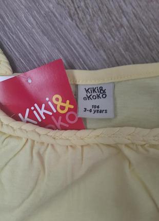 Стильна майка на дівчинку kiki&koko2 фото