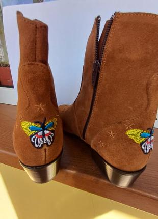 Ботинки женские garda shoes замшевые весна/осень3 фото