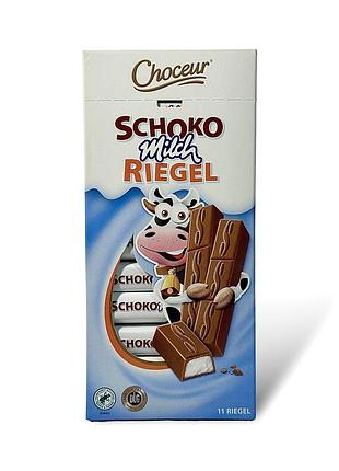 Шоколад молочный choceur в стиках schoko milch riegel, 200 г