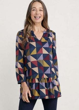 Блуза seasalt cornwall  р. 18/46/3xl - 16/44/2хl