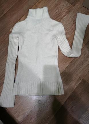 Шерстяна кофта polo jeans ralph lauren оригінал, светр під шию на замочку6 фото