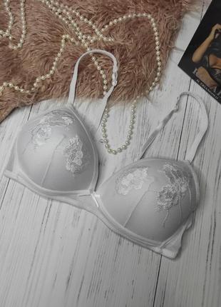 Бюстгальтер без косточек love and bra 70в, 75в, 80в, 80в,  90в италия белый