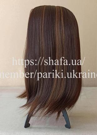 Короткая новая парика, без чешуйки, каре, термостойкая, парик2 фото