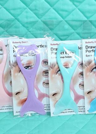 Трафарет для макияжа рыбка