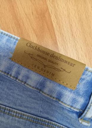 Шорти джинсові clockhouse denimwear р.38.3 фото