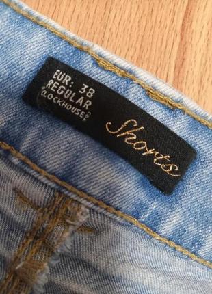 Шорти джинсові clockhouse denimwear р.38.4 фото
