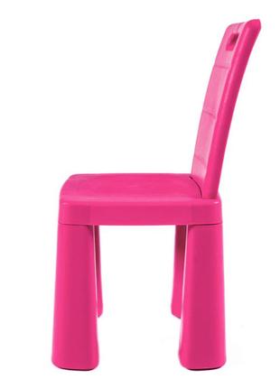 Дитячий стільчик-табурет doloni рожевий (04690/3)2 фото