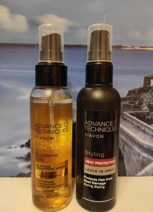 Спрей для волосся дорогоцінні олії  термозахист avon 100 ml