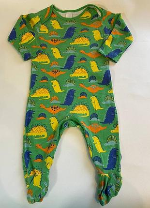 Человечек динозаврики 68 размер 4034