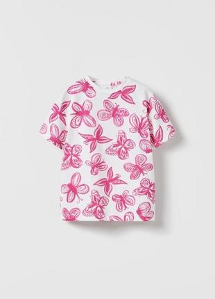 Блуза футболка кофта для девочки оригинал зара zara