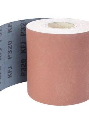 Шлифовальная шкурка тканевая рулон 200мм×50м p320 sigma (9112731) для шлифовки дерева и металла ve-33