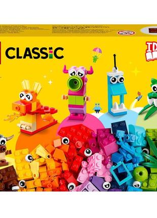 Конструктор lego classic оригінальні монстри (11017)